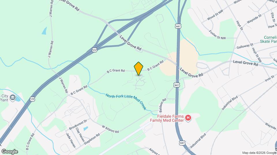 200-B Alston Ridge Dr Map and Location Details