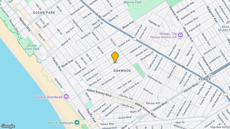 610 Indiana Ave, Unit 618 Indiana Ave #3 Map and Location Details