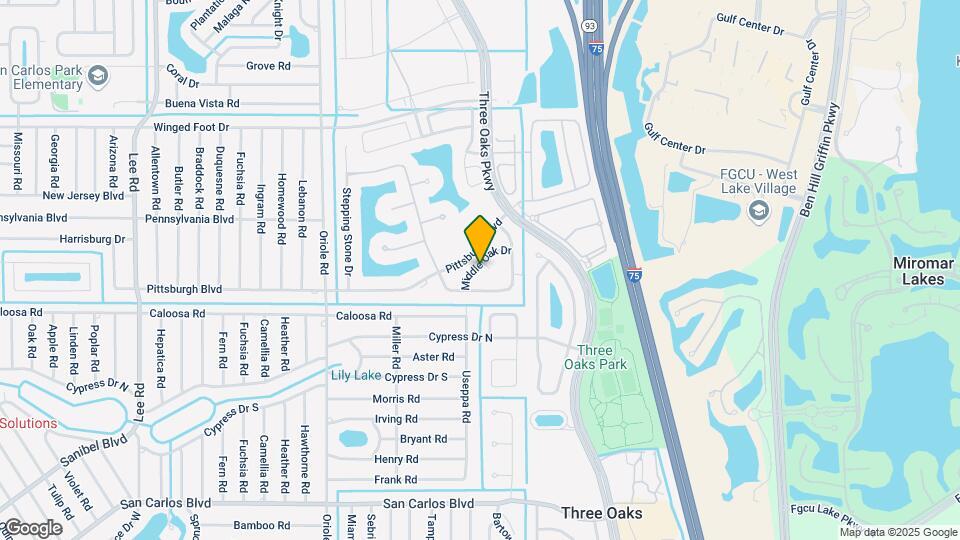 17700 Middle Oak Ct Map and Location Details