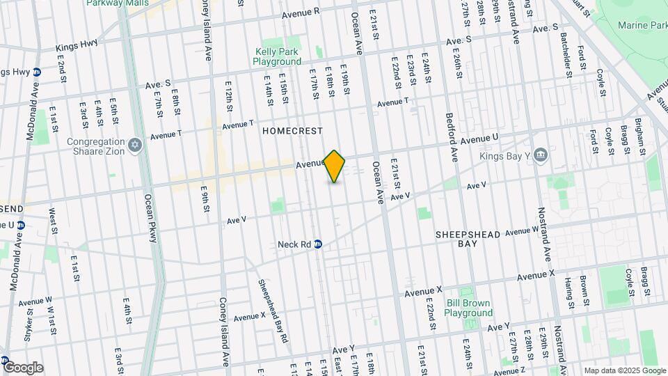 2147 E 17TH St Mapa y Detalles de la Ubicación