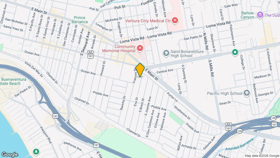 211 Eva St Map and Location Details