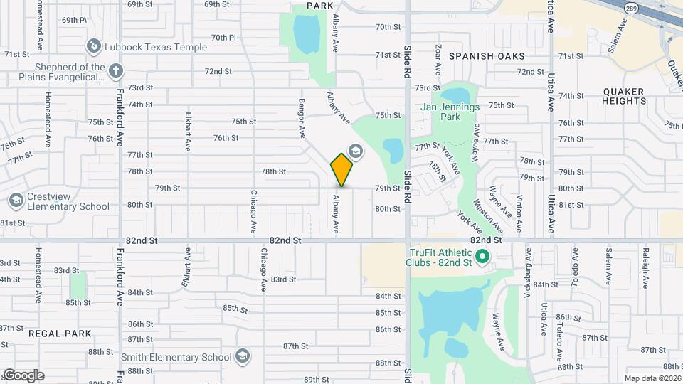 7901 Albany Ave Map and Location Details