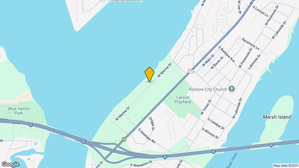 2637 W Marina Dr Mapa y Detalles de la Ubicación