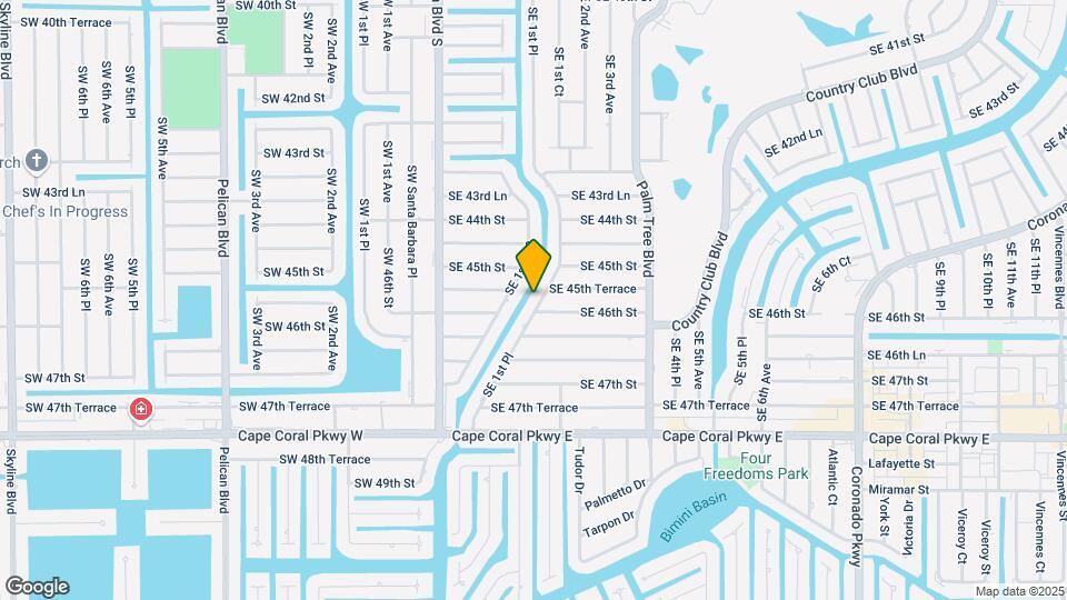 4524 SE 1st Pl Map and Location Details