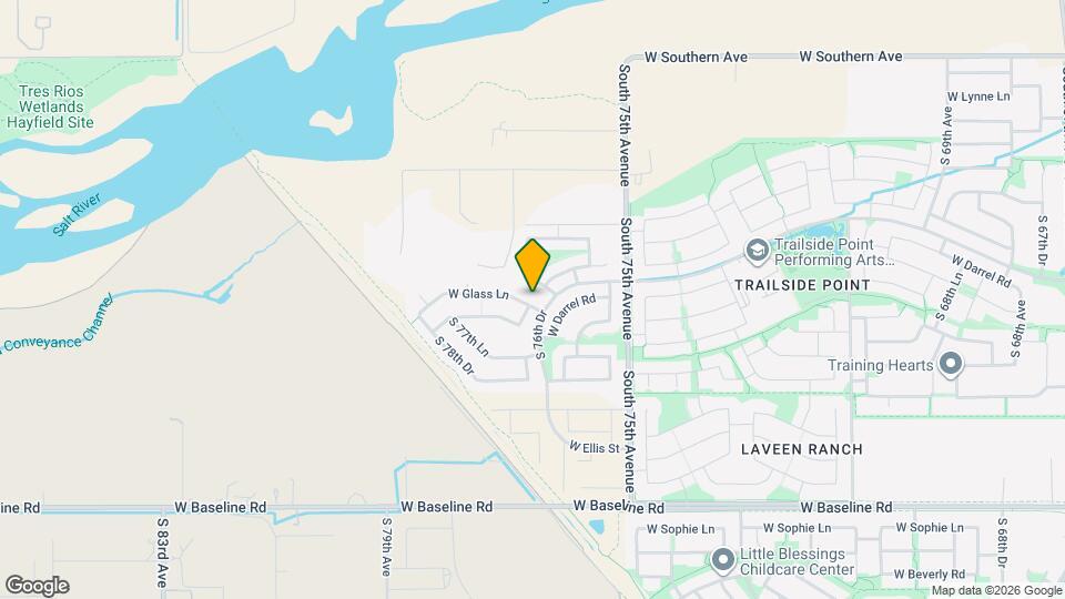 7642 W Glass Ln Map and Location Details