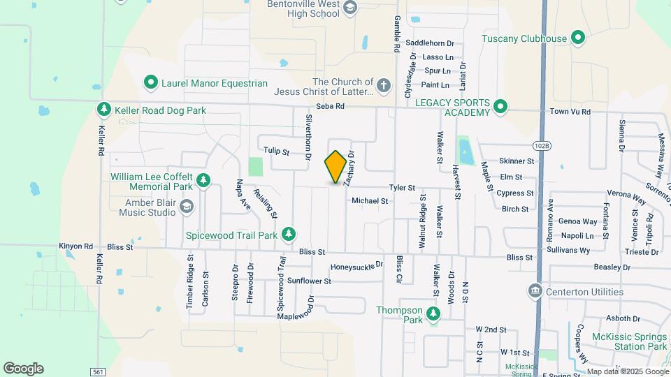 780 Appleridge Dr Map and Location Details