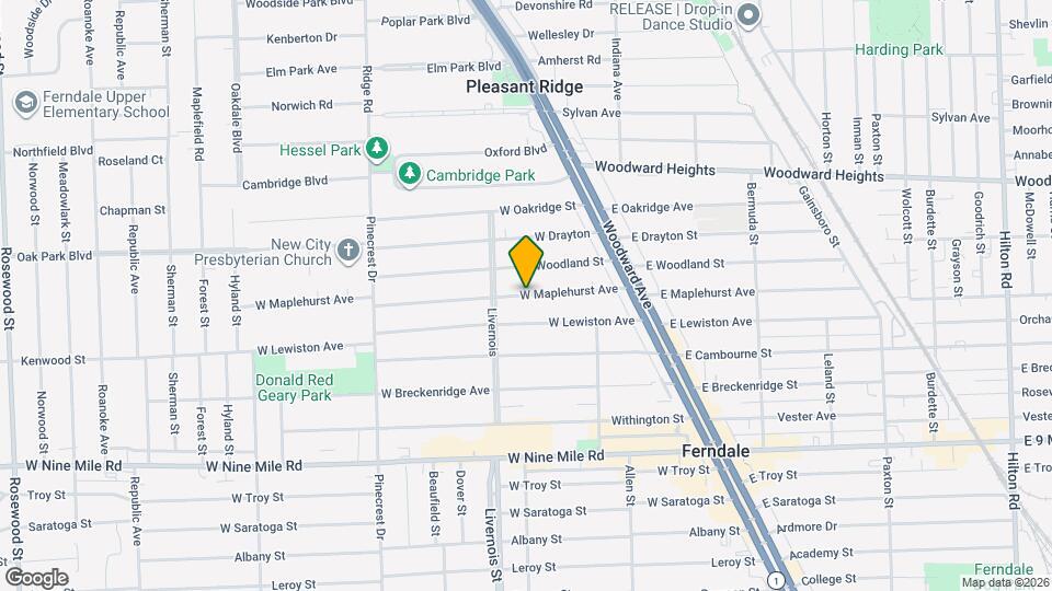 339 E Maplehurst Ave Map and Location Details