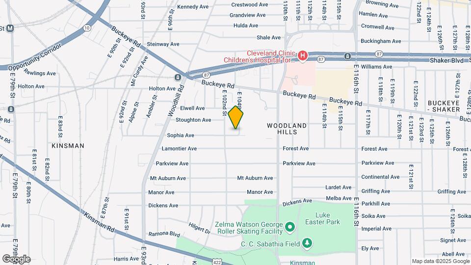 10307 Sophia Ave Map and Location Details