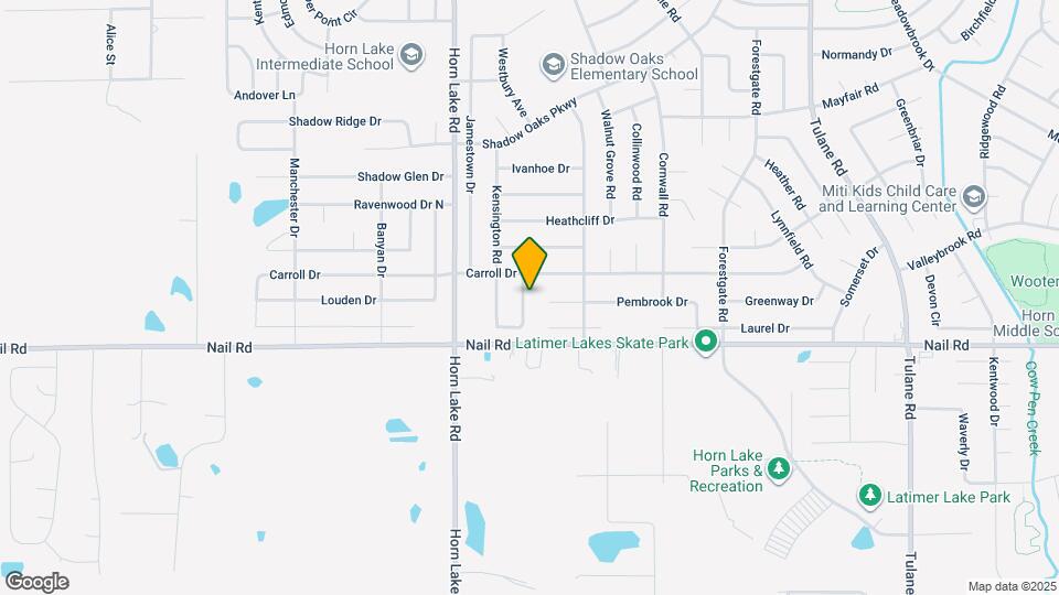 6124 Kensington Cir Map and Location Details