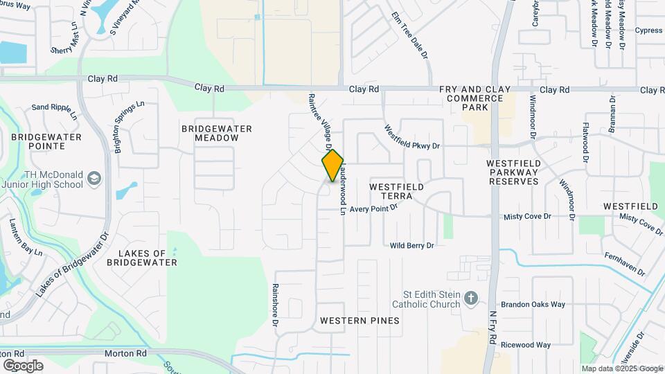 3714 Rainterra Dr Map and Location Details