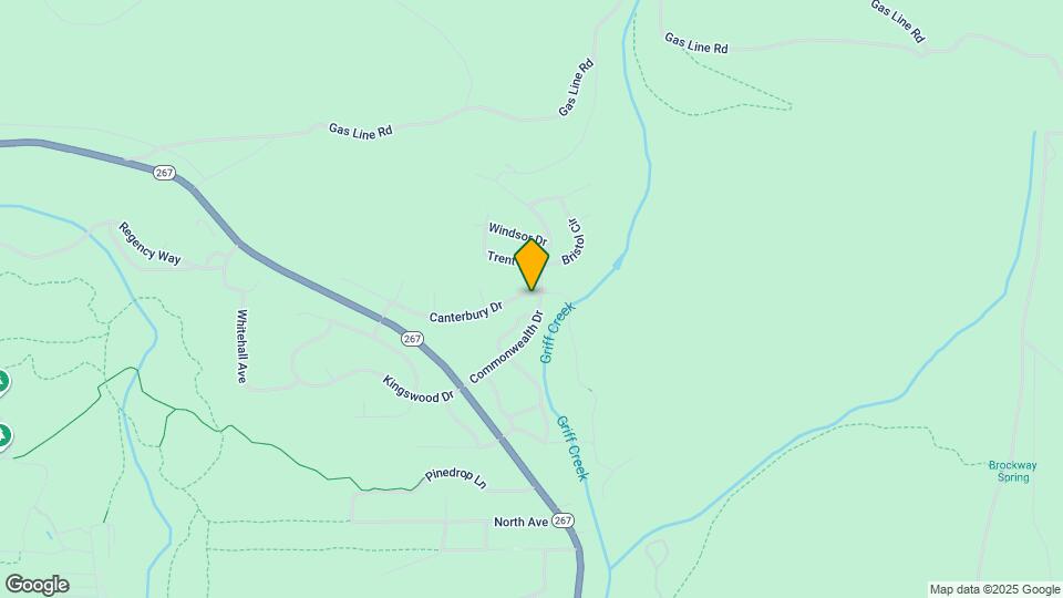 1315 Commonwealth Dr Map and Location Details