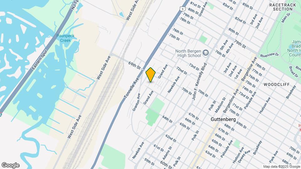 6708 Columbia Ave-Unit -#1 Map and Location Details