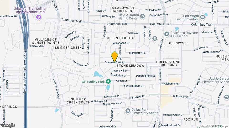 4825 Summer Oaks Ln Map and Location Details
