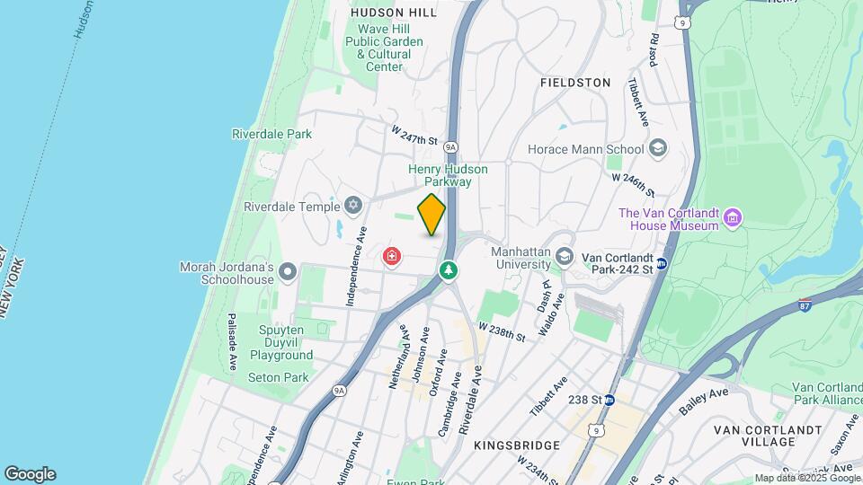 4499 Henry Hudson Pkwy W Mapa y Detalles de la Ubicación