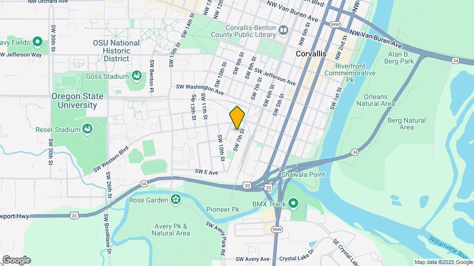 644 SW 7th St Map and Location Details