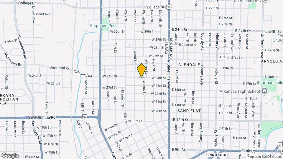 2317-2319 Walnut St, Unit 2317 Map and Location Details