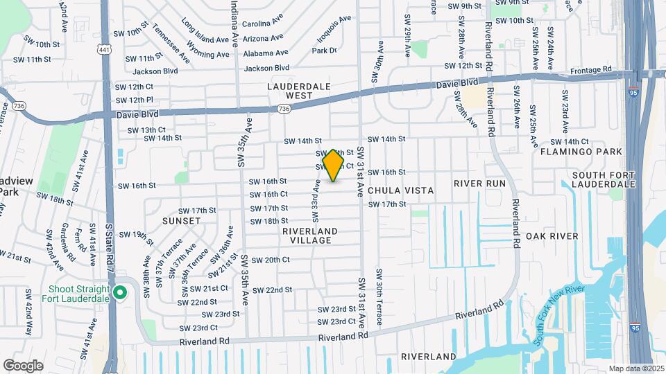 3171 SW 16th Ct Mapa y Detalles de la Ubicación