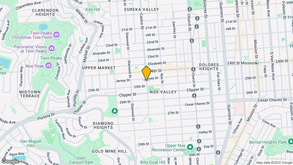 1452 Castro St-Unit -7 Mapa y Detalles de la Ubicación