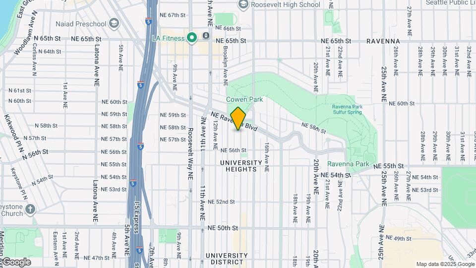 5637 University Way Map and Location Details