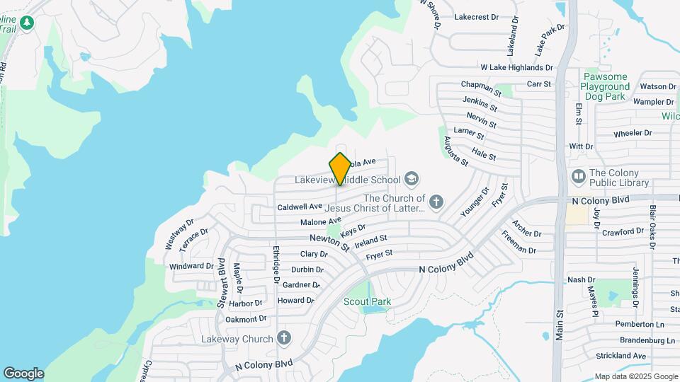 4201 Driscoll Dr Map and Location Details
