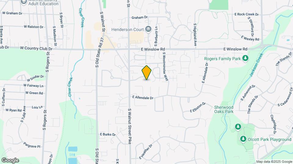 805 E Sherwood Hills Dr Map and Location Details