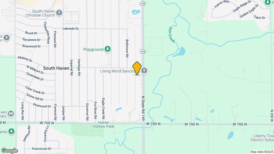 733 Acadia Rd Map and Location Details