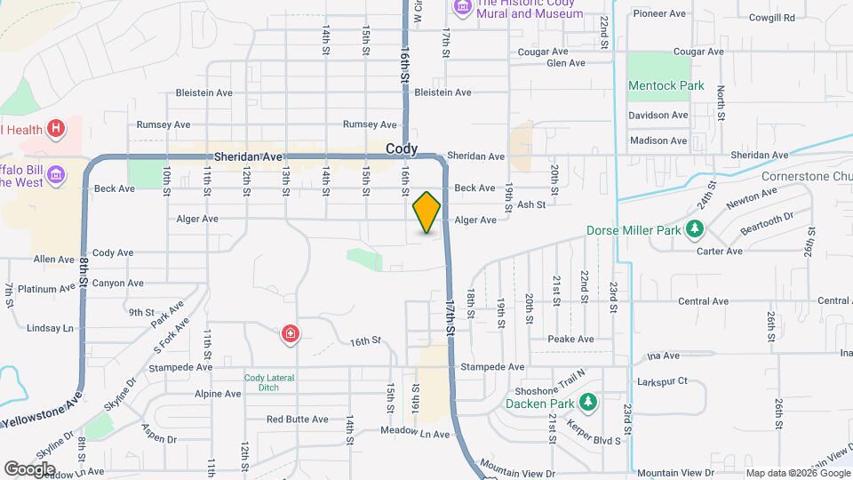 1321 17th St Map and Location Details