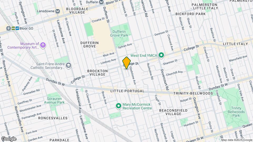 18 Macklem Av Map and Location Details