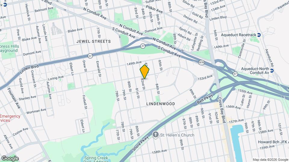 151-15 82nd St Map and Location Details