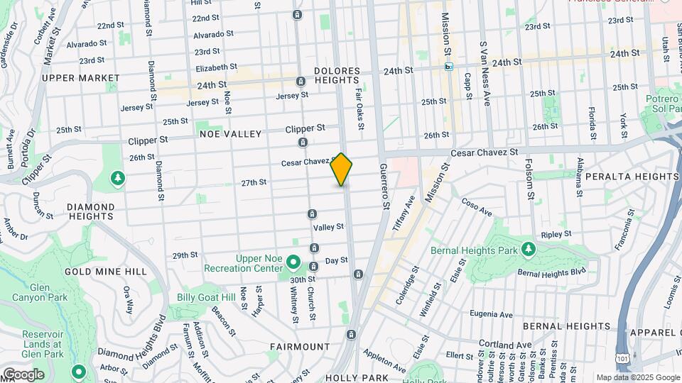 1442 Dolores St Map and Location Details