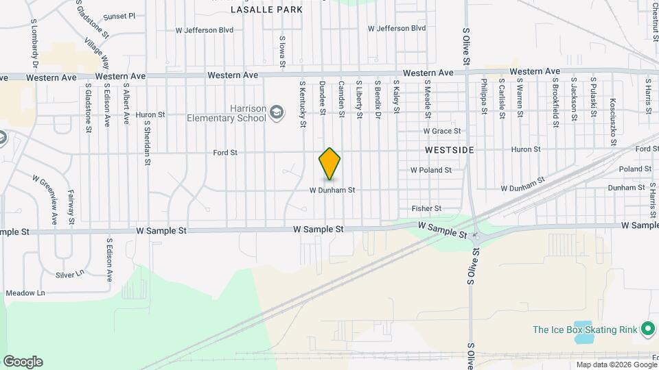 750 Dundee St Map and Location Details