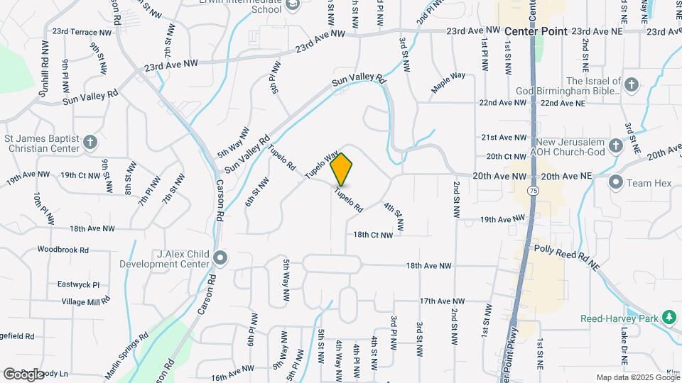 438 Tupelo Rd Map and Location Details