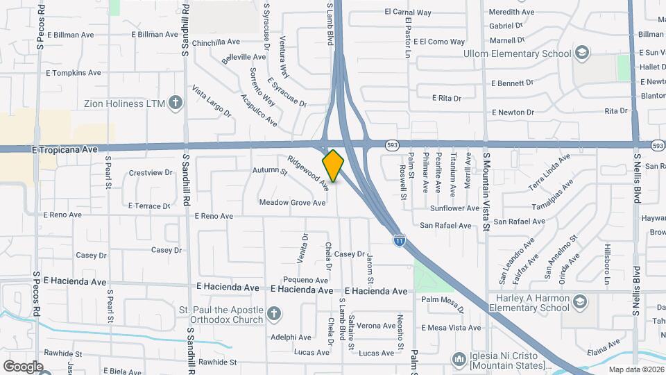 4162 Ridgewood Ave Mapa y Detalles de la Ubicación