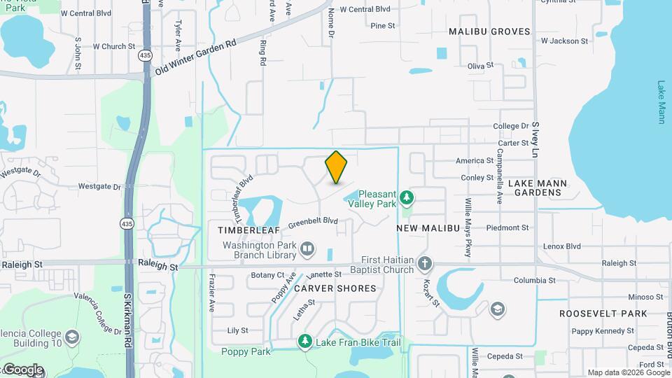 4989 Vista Lago Dr Map and Location Details