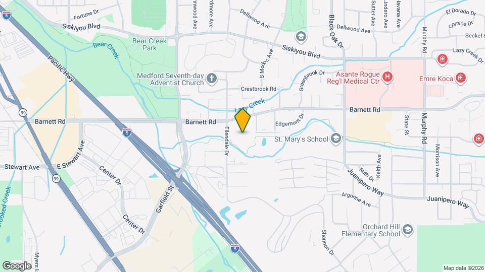 Barnett Townhomes Map and Location Details