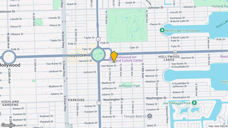 1639 Van Buren St Map and Location Details