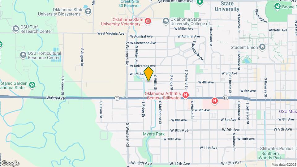 401 Eyler Ln Map and Location Details