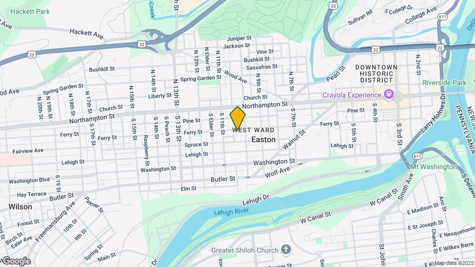 1020 Ferry St Mapa y Detalles de la Ubicación