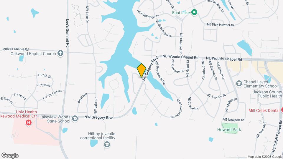 3633 NE Basswood Dr Map and Location Details