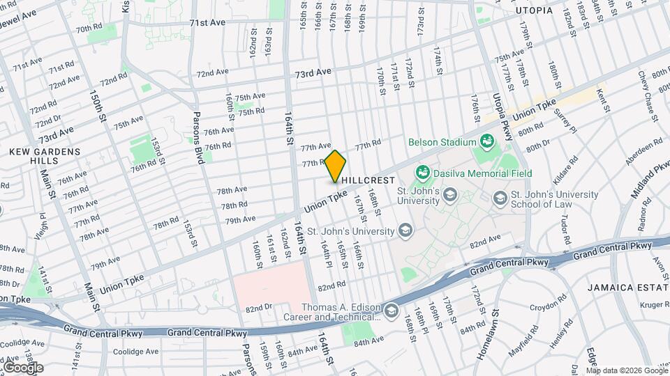 78-18 166th St Map and Location Details