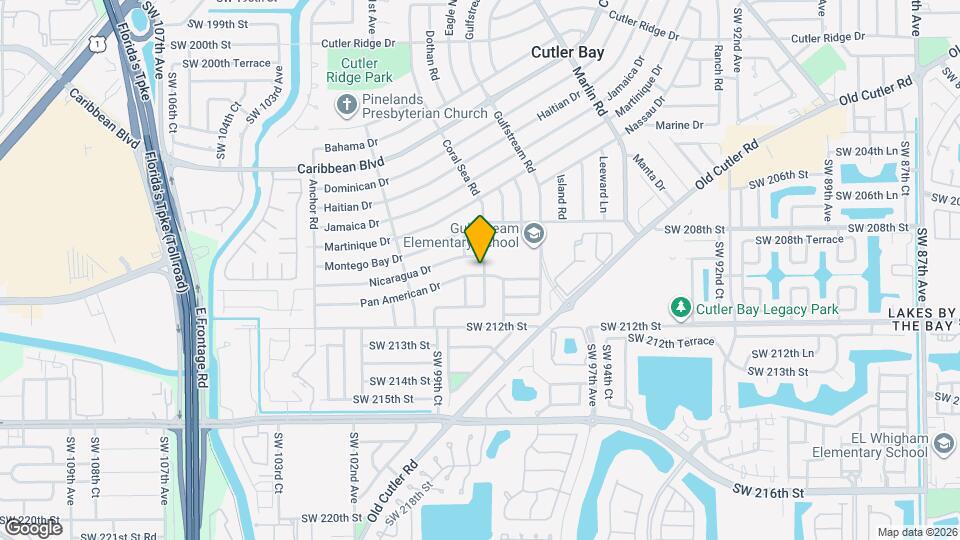 9815 Pan American Dr Map and Location Details