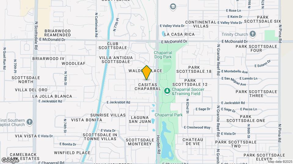 7921 E San Miguel Ave Map and Location Details