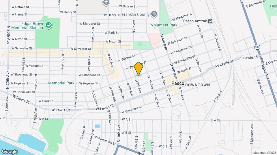 728 W Bonneville St Map and Location Details