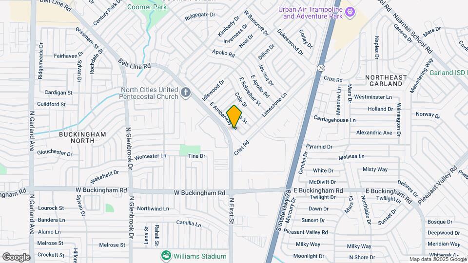 310 E Amberway Ln Map and Location Details