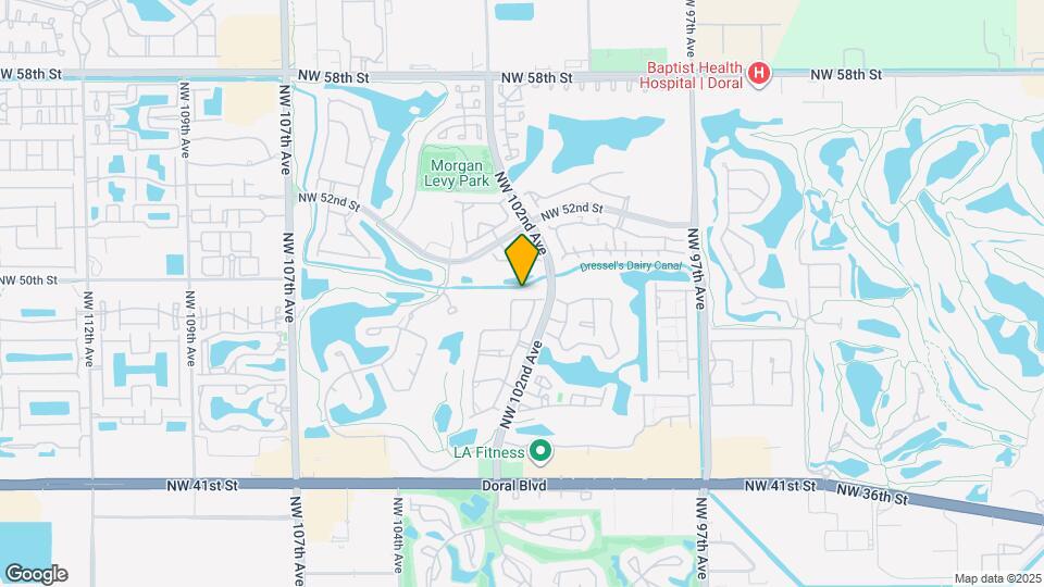 4990 NW 102nd Ave Map and Location Details