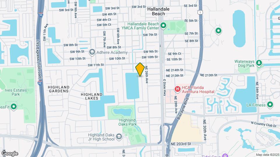 21230 NE 25th Ct Map and Location Details