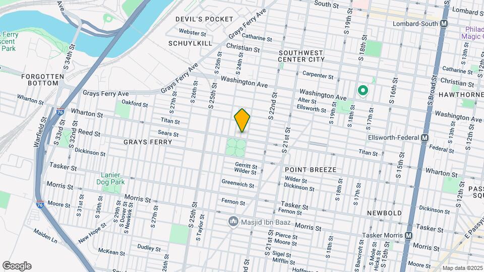 2313 Wharton St, Unit 1 Map and Location Details