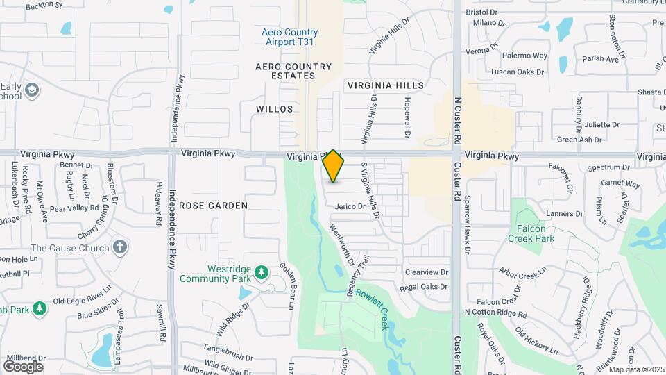 9416 Harrell Dr Map and Location Details