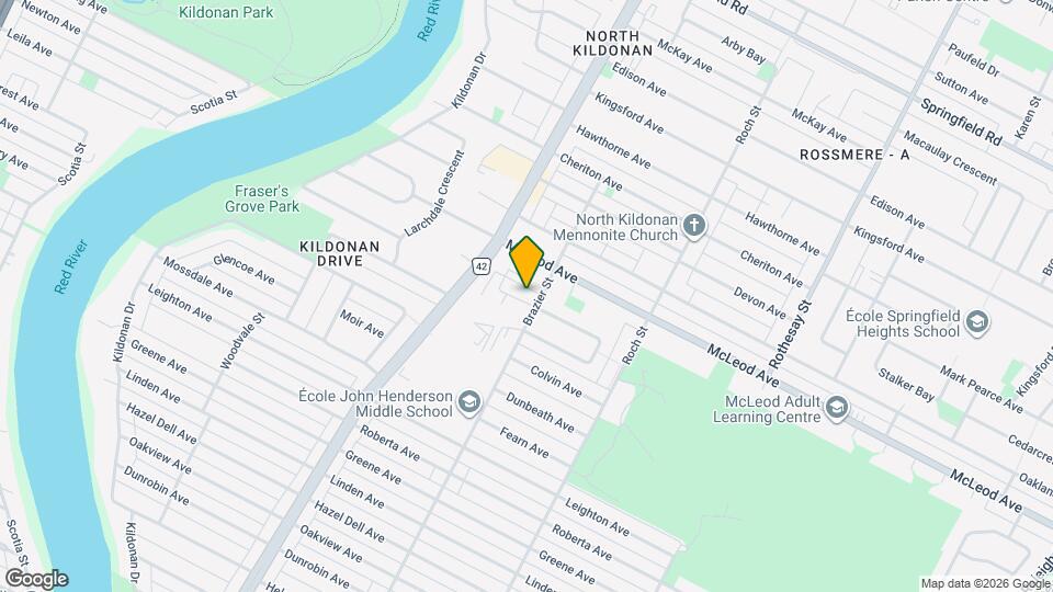 Northwood Terrance Map and Location Details