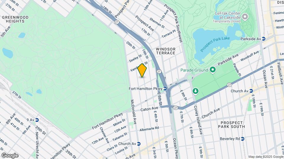 64 E 3rd St Map and Location Details